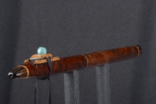 Walnut Burl Native American Flute, Minor, Bass A-3, #T4H (1)